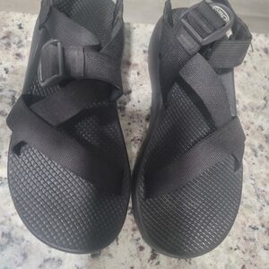 Chaco Black Strappy Sandals